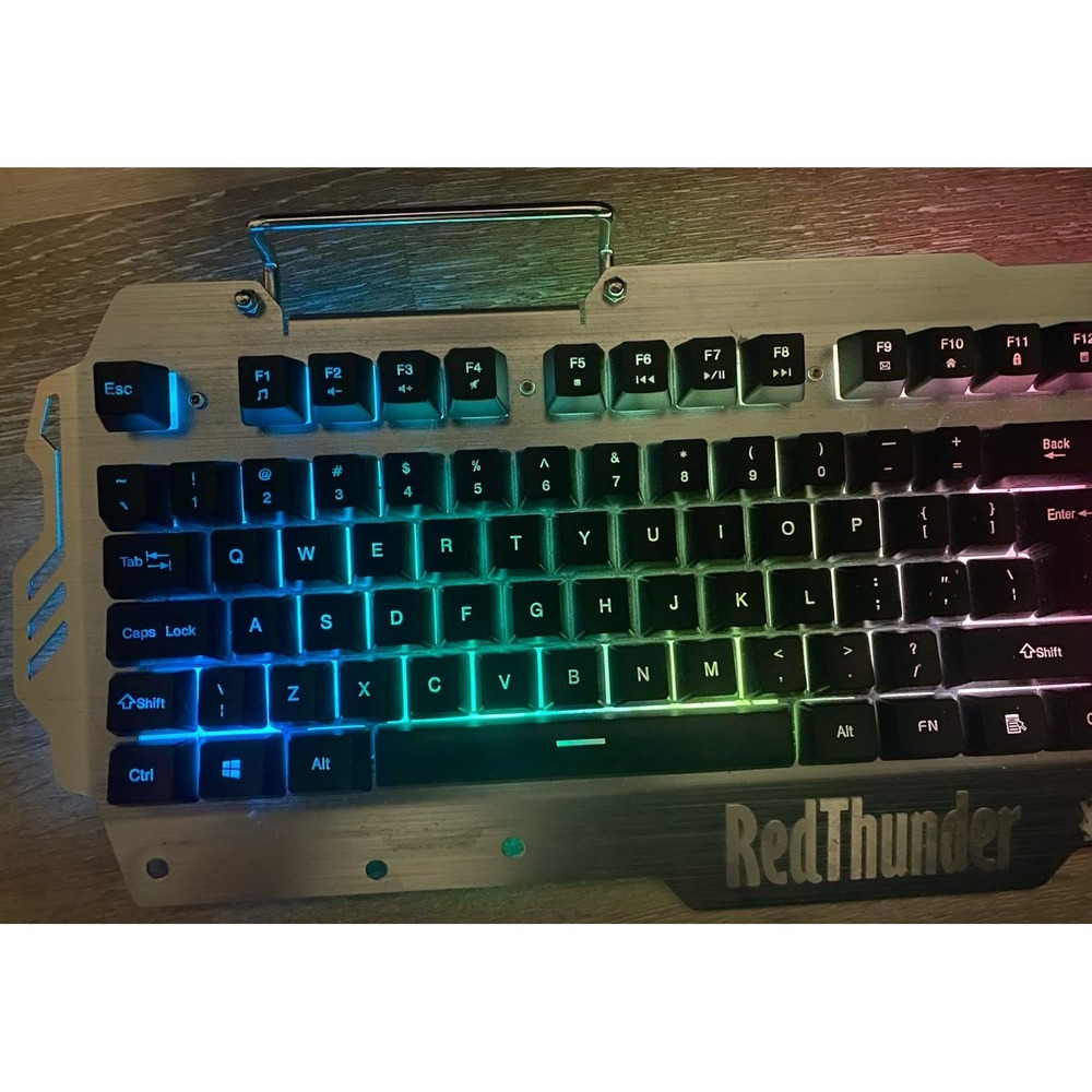 RedThunder‎ K-900 Wired Semi-Mechanical Version Gaming Keyboard Metal Frame